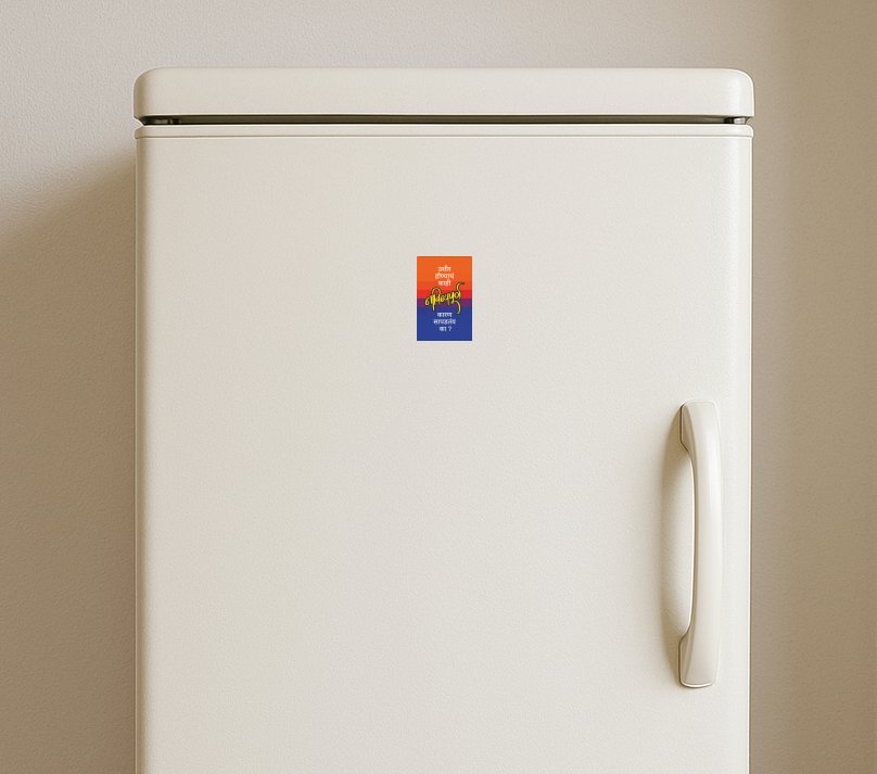 उशीर - Fridge Magnet